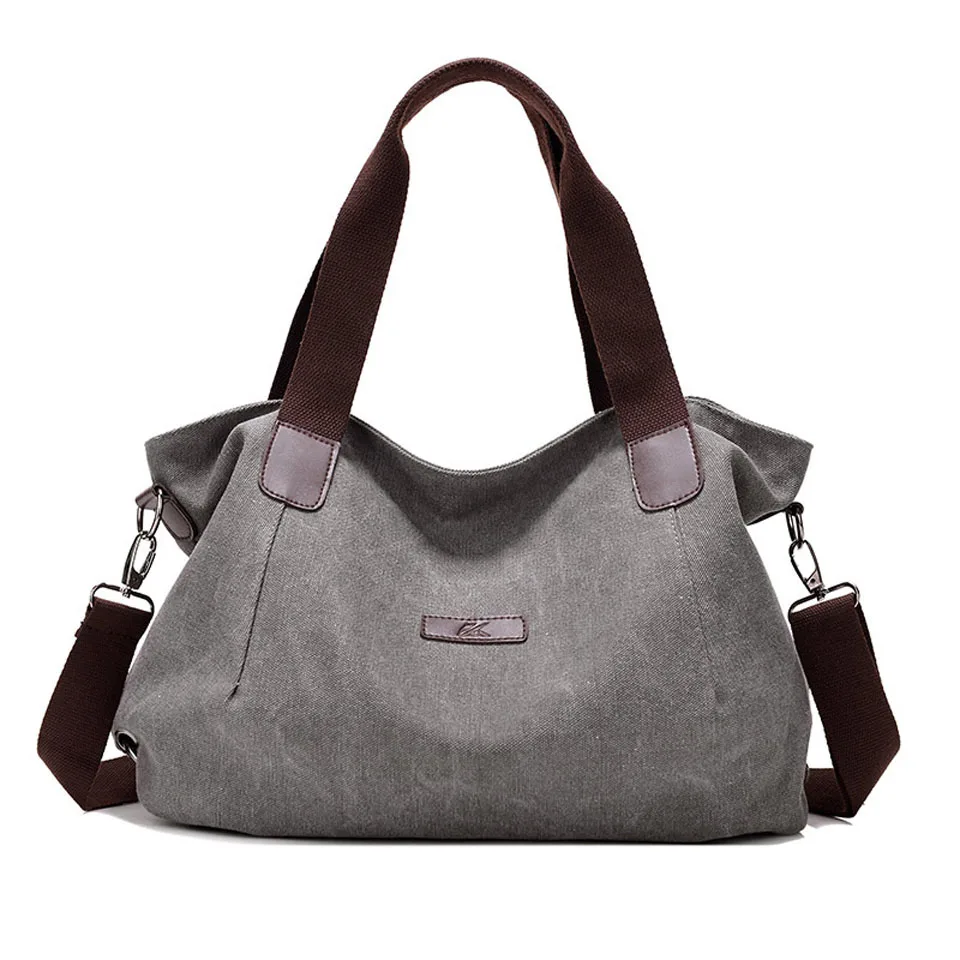 

Retro Canvas Bags High Quality Wearable Handbags for Women 2020 Designer Bags Ladies Tote Shoulder Bag Messenger Crossbody Bag