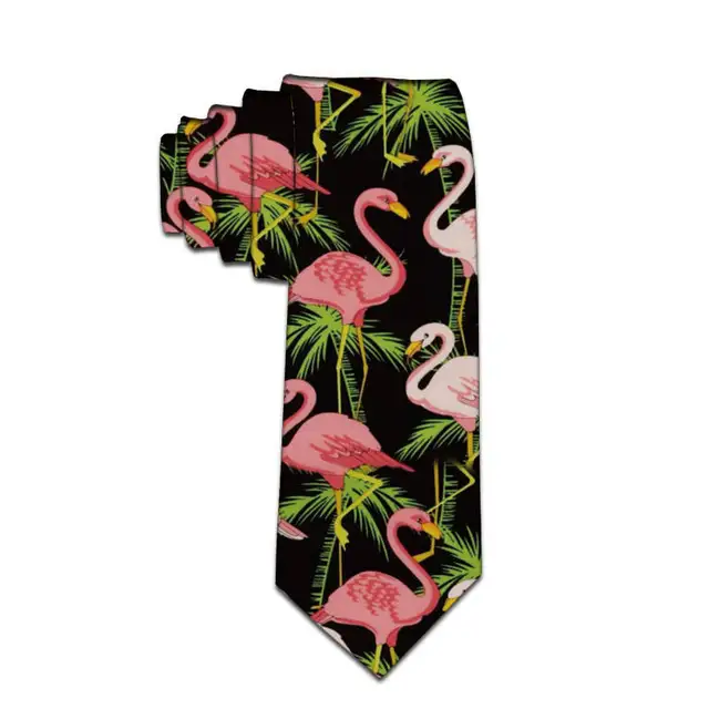 3D Printed Men's Polyester Slim Tie Funny Pattern Wedding Party Casual Happy 8cm Wide Tie Jacquard Weave Man Shirt Accessories style2