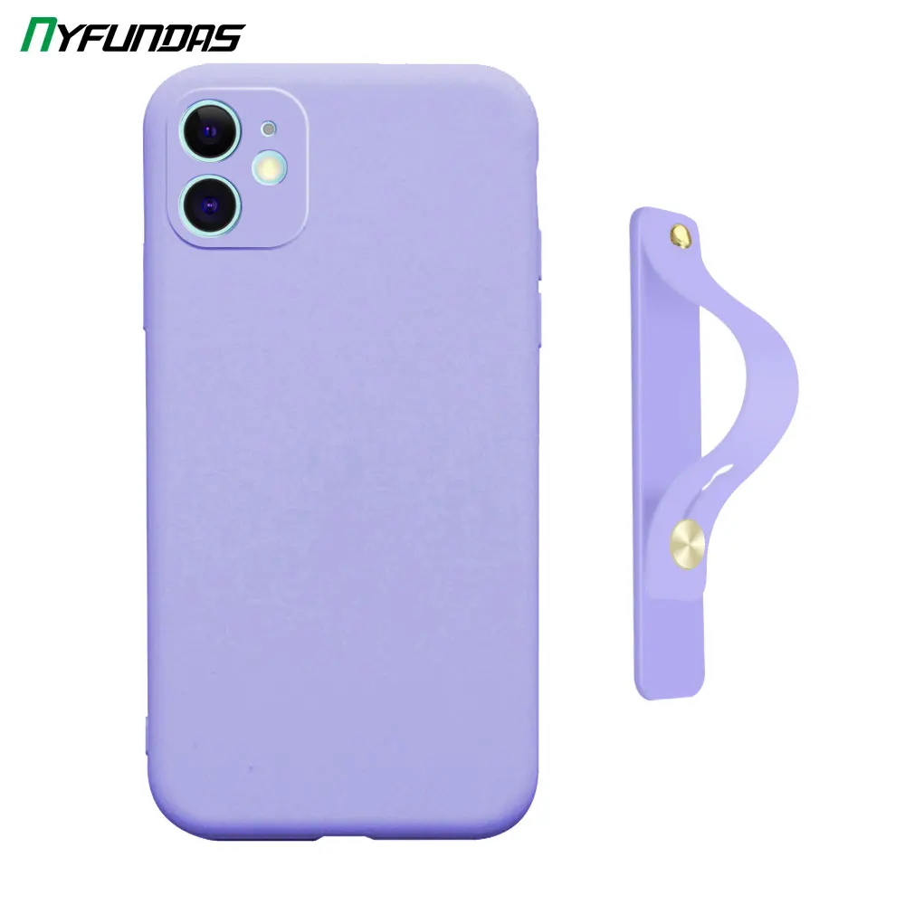 Защитный чехол для камеры iPhone 11 Pro Max XR X XS 8 Plus 7 6 6S силиконовый с ремешком держатель