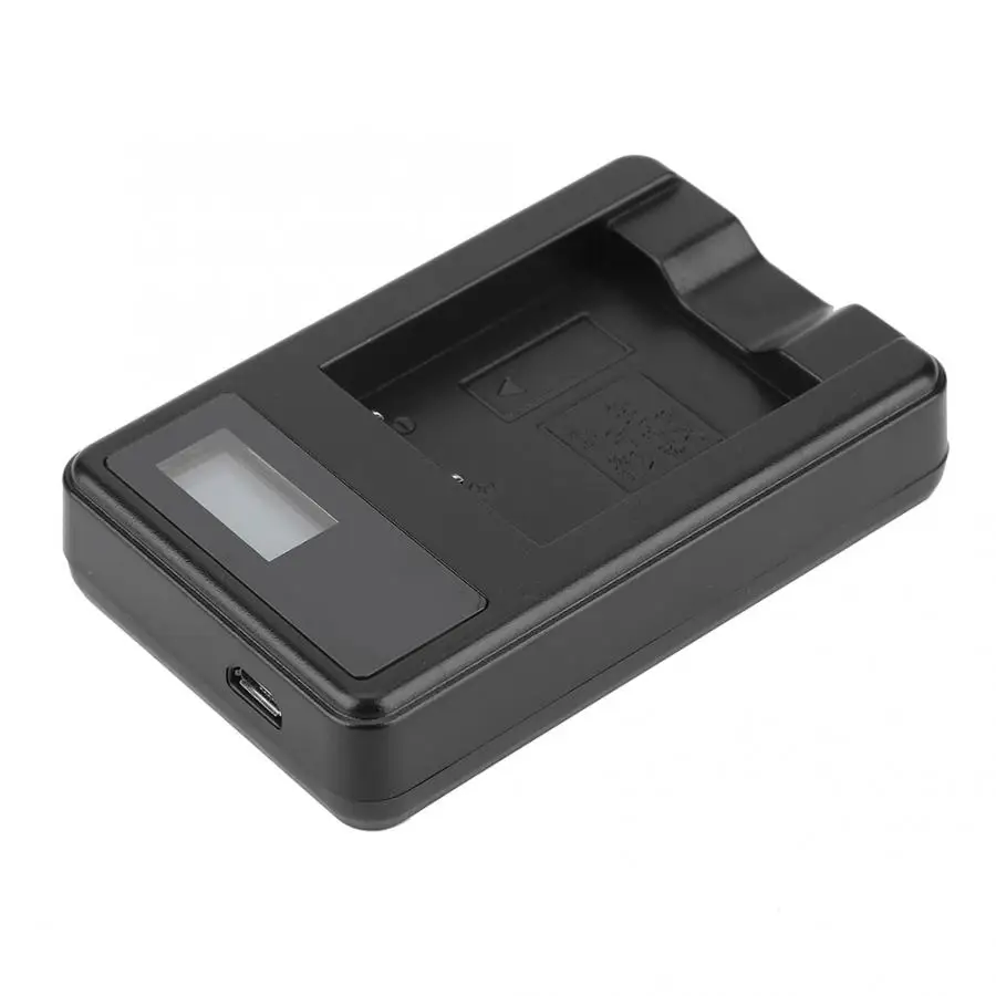 Высококачественный ЖК-дисплей FNP-40 зарядное устройство с одним слотом с usb-портом для цифровых аккумуляторов камеры