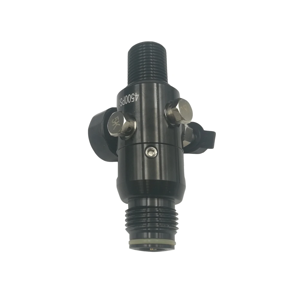 Регулятор резервуара CO2 для ПЕЙНТБОЛА 4500psi/1800psi с входной резьбой M18 * 1