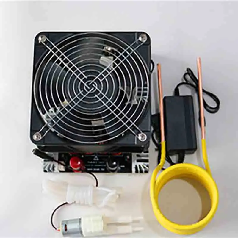 

4000W ZVS Induction Heater High frequency Induction Heating PCB Board Melted Metal + Coil Mayitr+Pump
