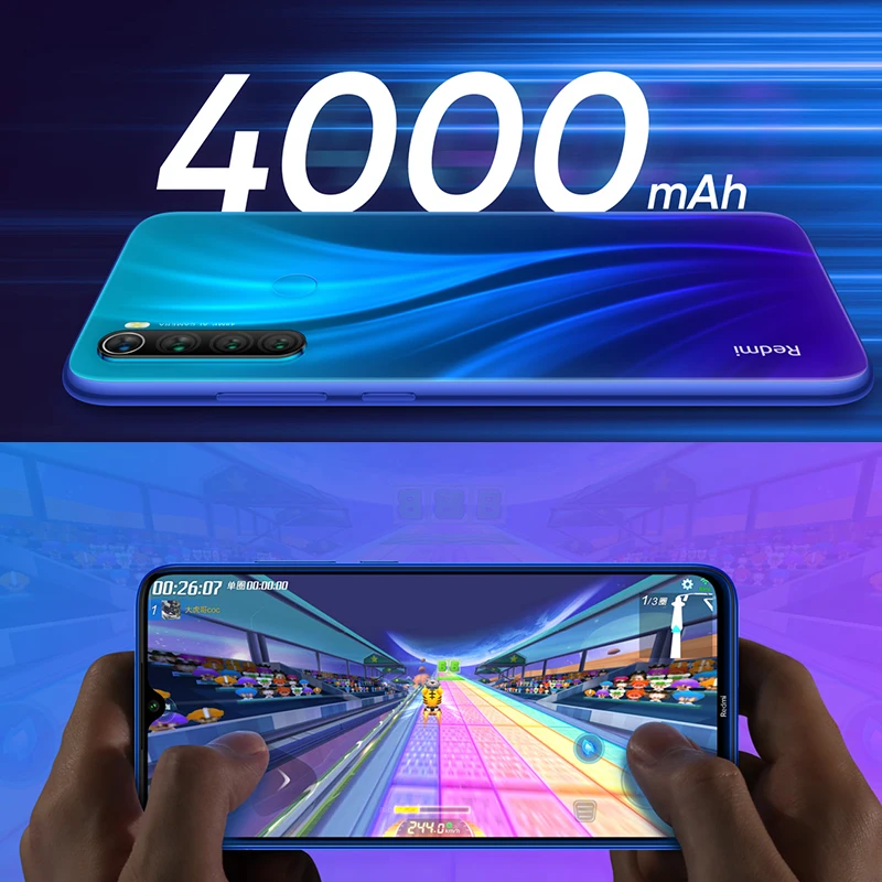 Xiaomi Redmi Note 8 128GB EURO version Мобильный телефон сглобальной версией 4 ГБ 128 Восьмиядерный