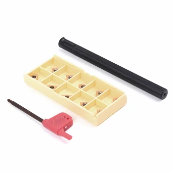 

12p SNR0010K11 Lathe Threading Turning Tool Holder W/11IR A60 Insert Replacement