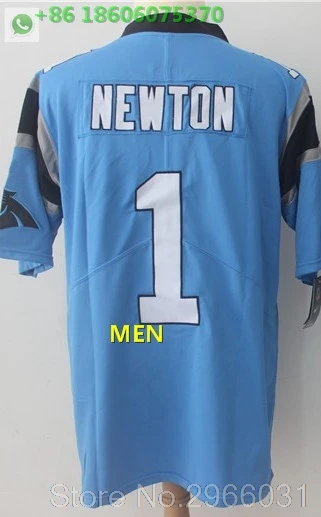For men A+++ Качественная мужская футболка для взрослых 1 cam newton 59 Luke Kuechly Christian McCaffrey 22 Carolina - Цвет: For men