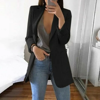 

Women Casual Slim Business Blazer Suit Female Coat Jacket Outwear for Office NYZ Shop