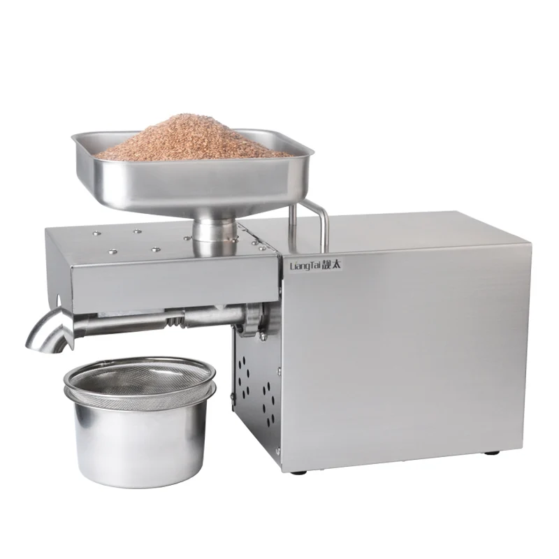 

hot and cold commercial oil press machine high oil extraction rate peanut sesame oil press machine price