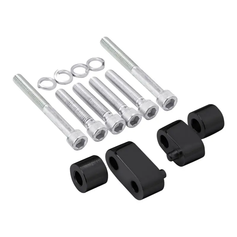 Motorcycle 1-1/4'' Driver Floorboard Spacer Extension Kit For