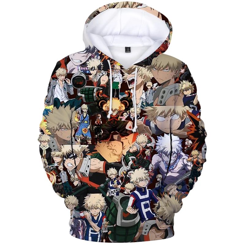 

Anime My Hero Academia 3D Color Printing Men Women Hoodies New Autumn Winter Adult Kids Clothing Unisex Casual Sweatshirts