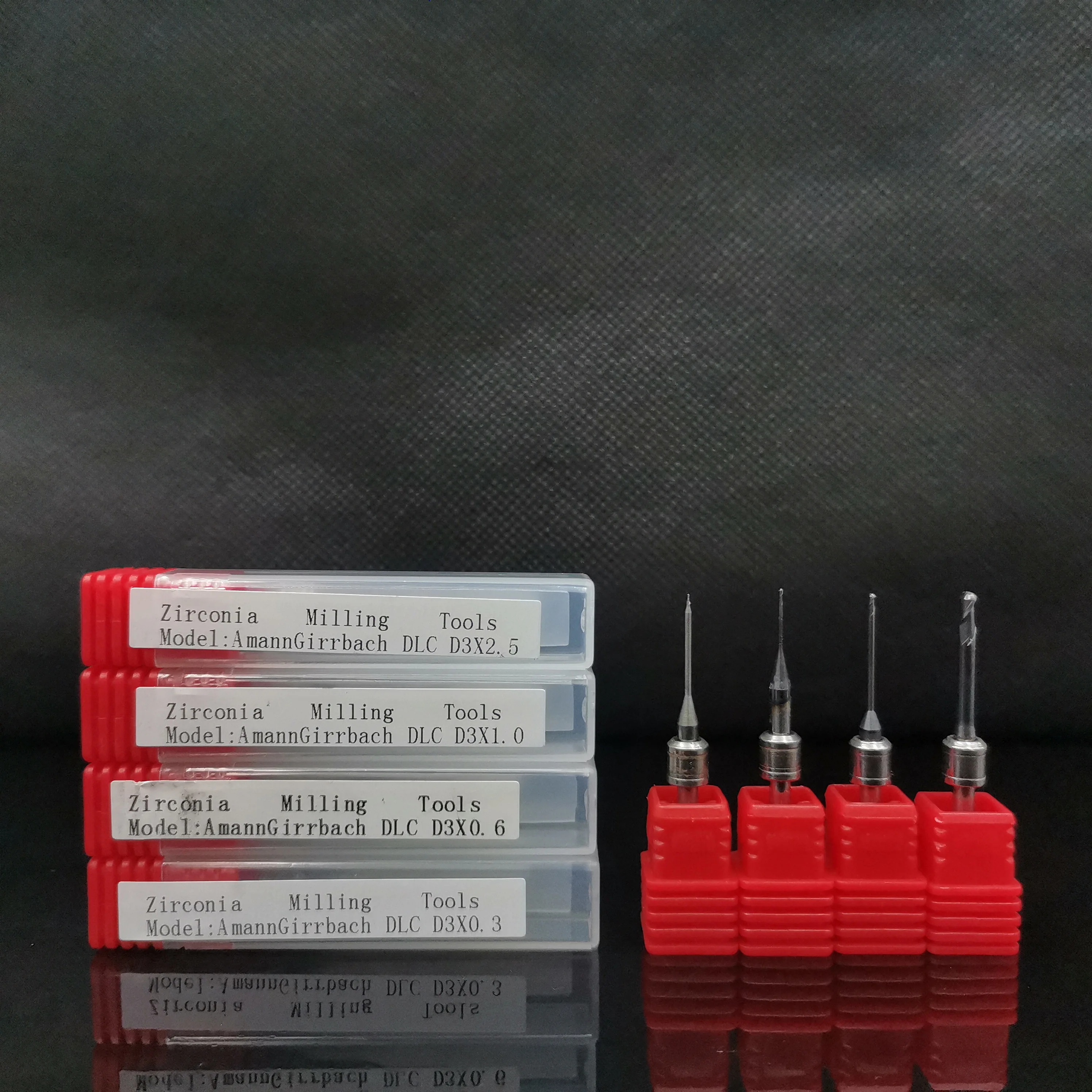 AMANN GIRRBACH DLC CAD/CAM MILLINGS BURS для фрезерного стоматологического циркониевого