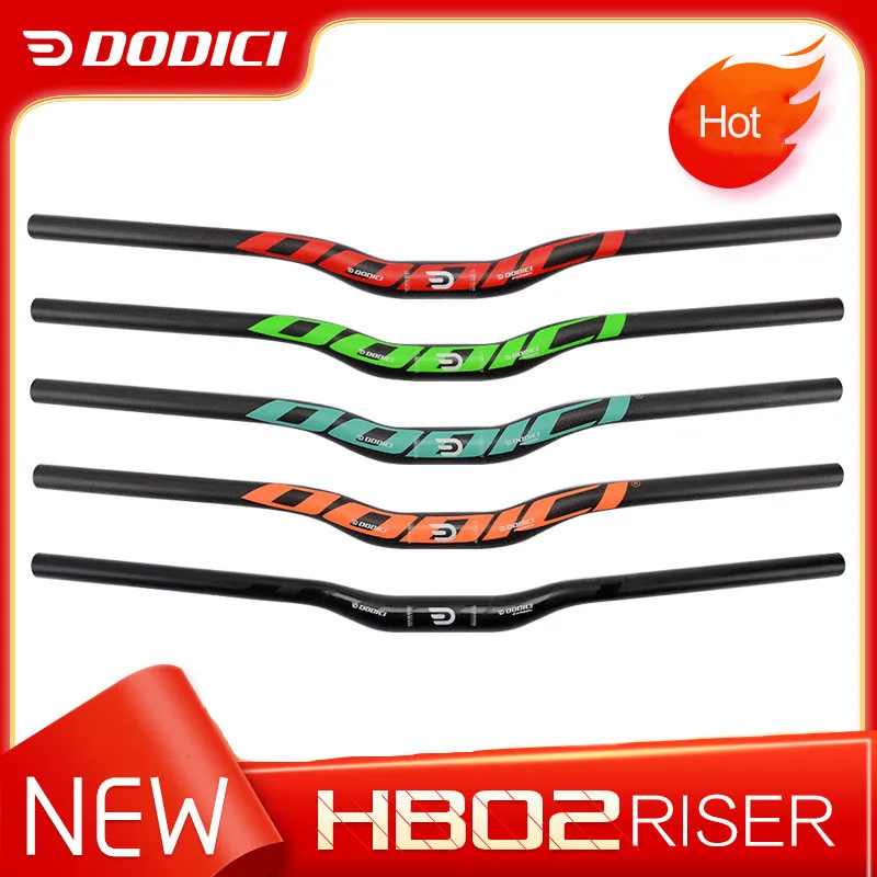 DODICI 31 8 мм Rise полностью из углеродного волокна MTB Руль матовый 690/720/740 5 градусов