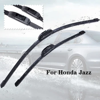 

Wiper blades For Honda Jazz from 2002 2003 2004 2005 2006 2007 2008 2009 2010 2011 2012 2013 2014 to 2016 Clean car windshield