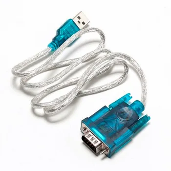 

1pcs USB 2.0 TO SERIAL RS232 DB9 9 PIN ADAPTER CABLE PDA cord GPS CONVERTER