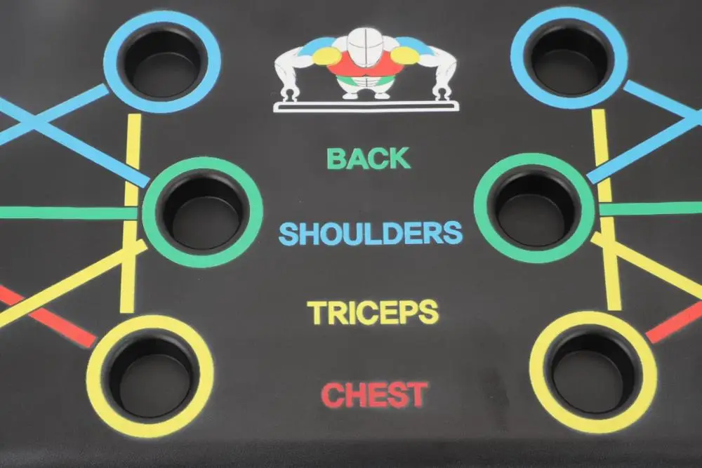 9 in 1 Push Up Board with Instruction Print Body Building Fitness Exercise Tools Men Women Push-up Stands For GYM Body Training 9 in 1 Push Up Board with Instruction Print Body Building Fitness Exercise Tools Men Women Push-up Stands For GYM Body Training