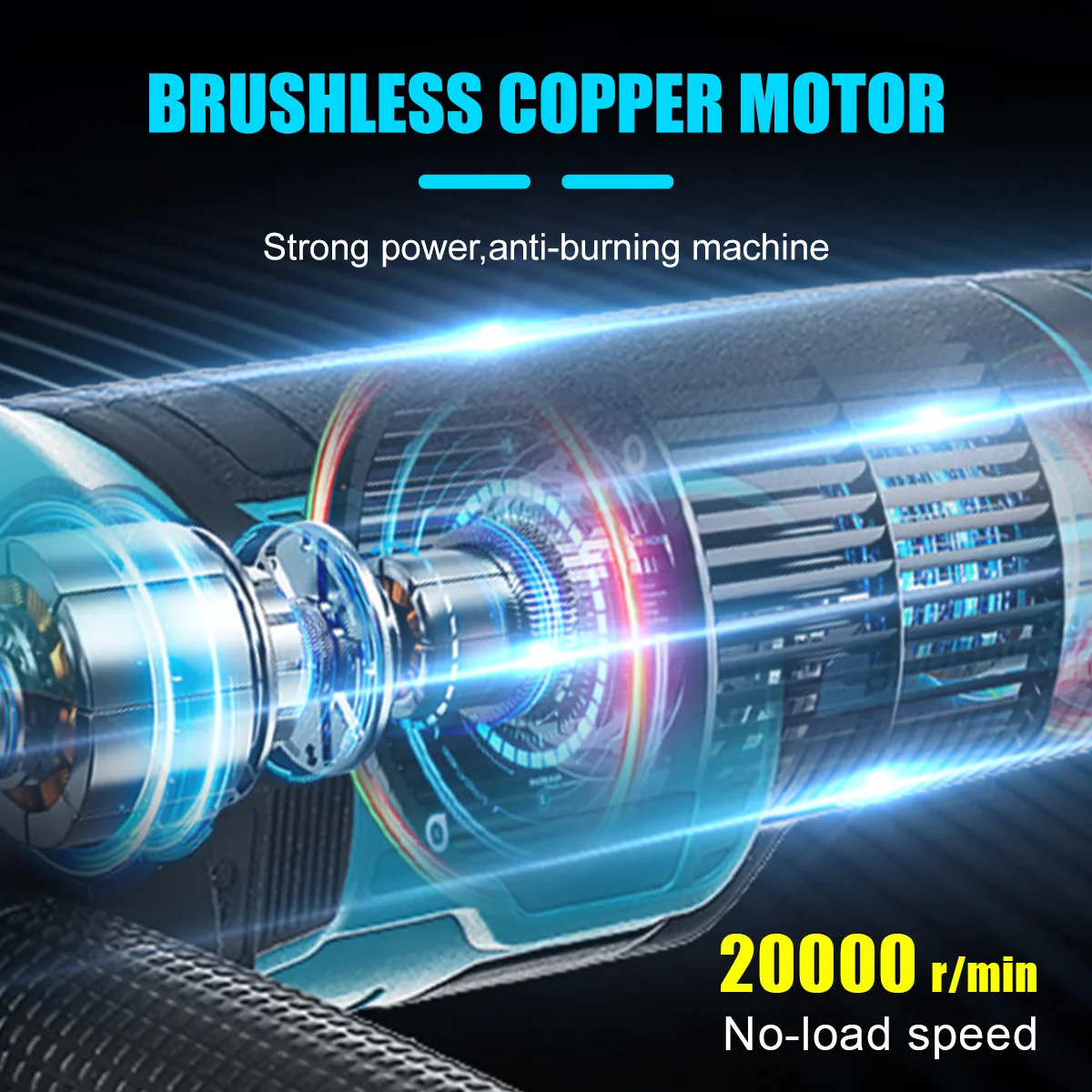 Drillpro 125mm Brushless Cordless Angle Grinder Li Battery Electric Polishing Cutting Machine Power Tools For Makita Battery 3