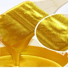 Pintura dorada brillante con estampado en caliente, laca de Metal, pintura de madera, pintura a base de agua insípida, se puede aplicar en cualquier superficie, 100g / 1kg