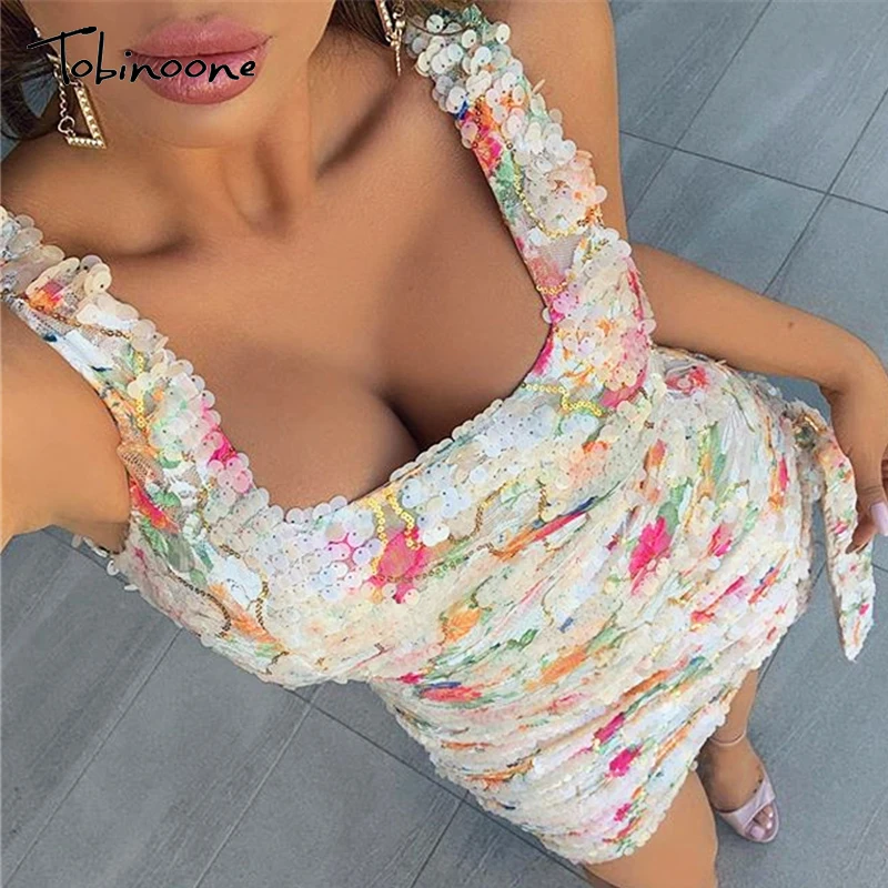 Most Popular iVTqP Tobinoone sequin sleeveless mini dress sexy square collar backless mesh dress sexy club high wasit party dress women 2019 Most Popular iVTqP Tobinoone sequin sleeveless mini dress sexy square collar backless mesh dress sexy club high wasit party dress women 2019