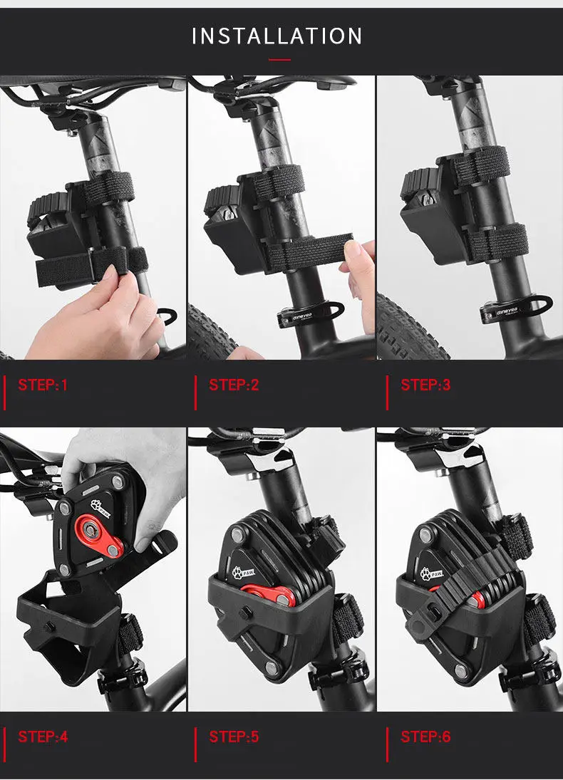 Foldable Bike Lock06