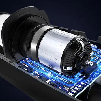 

Portable 4-in-1 Car Vacuum Cleaner Multifunction Handheld Air Pump USB Vacuum Detailing and Cleaning Practical Interior