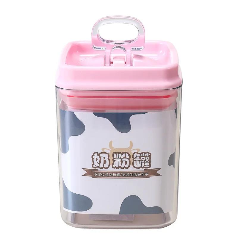 

Infant Milk Box Nursing Sealed Milk Powder Separately Packed Case Dustproof Multi-functional Storage Box Portable Milk Container