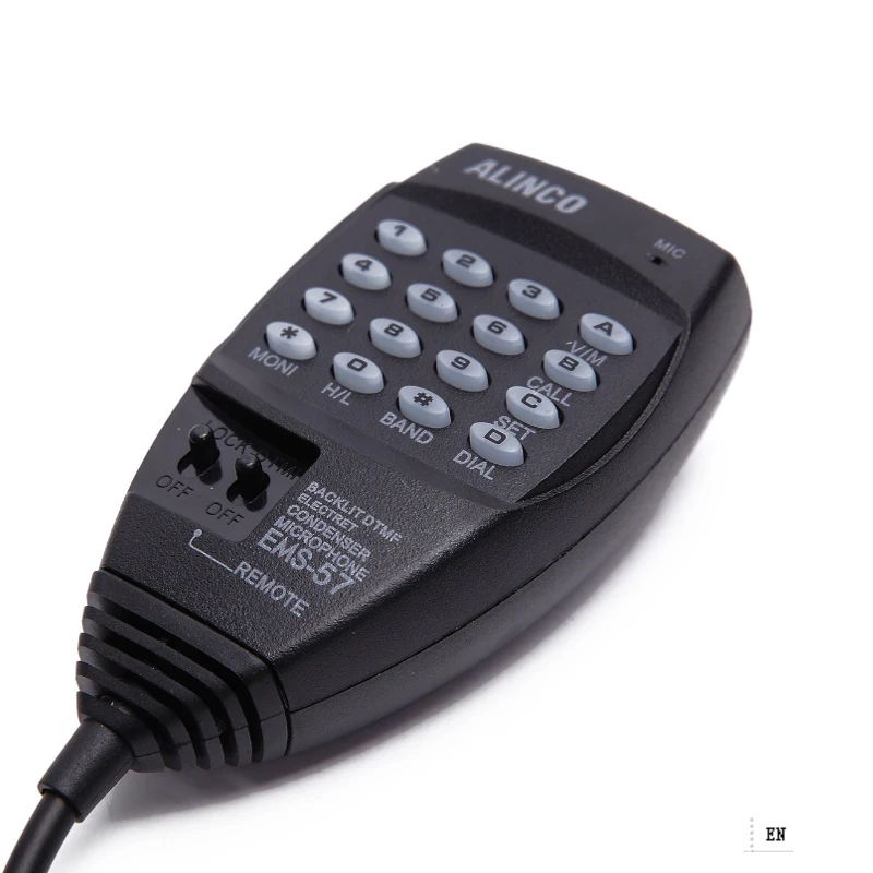 EMS-57 MIC 8pin DTMF Handheld Speaker Microphone For Alinco HF/Mobile DX-SR8T DX-SR8E DX-70T/77T DR-620/635 DR-430/435/135