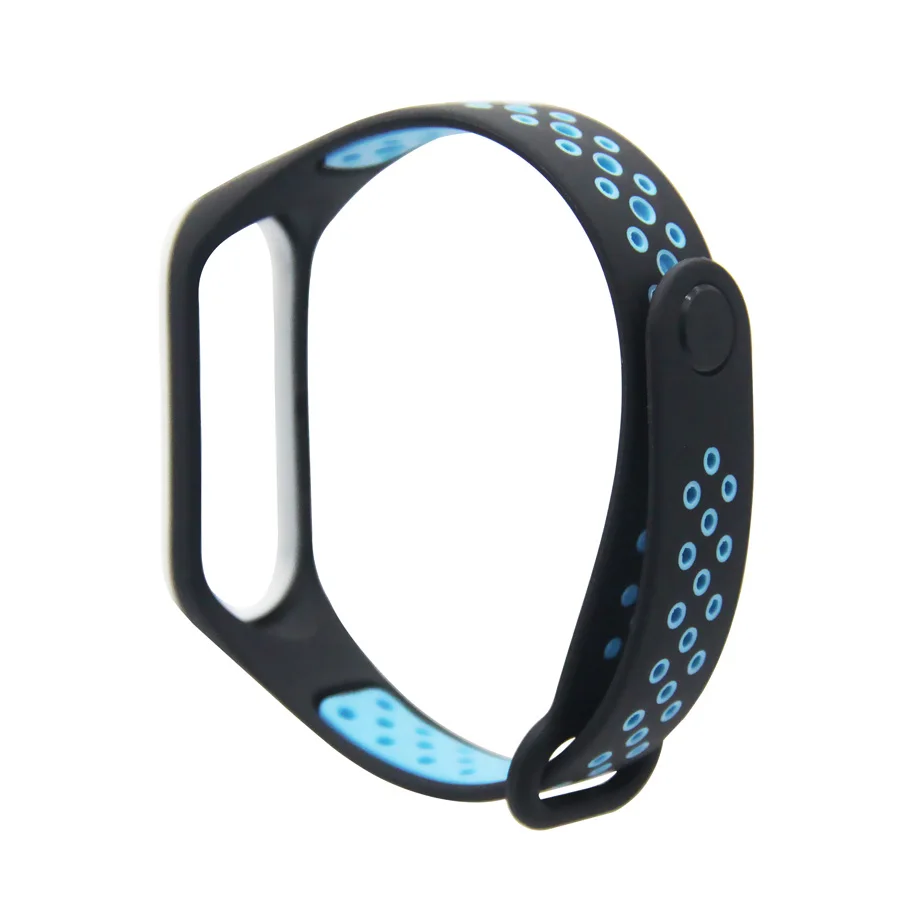 Mi Band 4 3 ремешок на запястье для Xiaomi mi 4 3 NFC силиконовый умный Браслет-повязка часы mi Band 4 3 аксессуары ремешок для спортивных часов - Цвет: aa6742