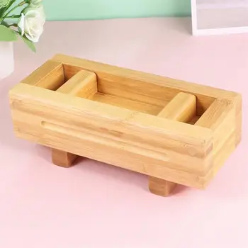 

Bamboo Wooden Rectangular Sushi Press Mold Box Sushi Making Kit DIY Sushi Rice Roller Molds Sushi Kitchen Making Tools