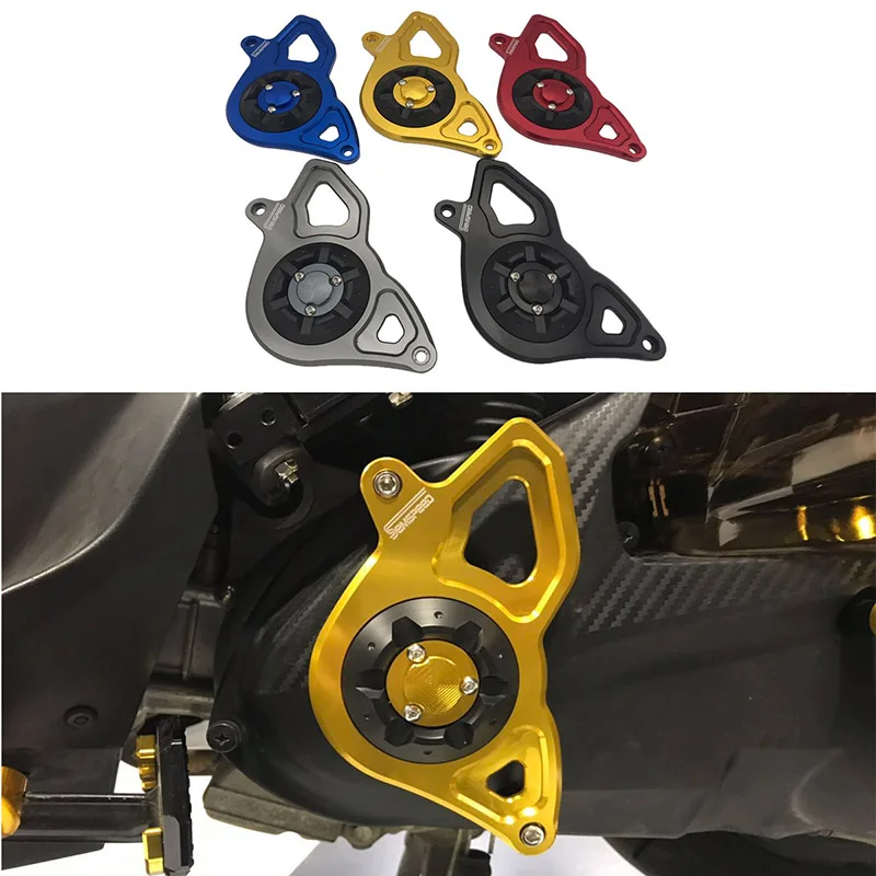 SEMSPEED Мотоцикл с ЧПУ передний корпус двигателя защитная крышка для Yamaha NMAX 155 150 125