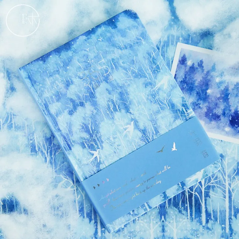 

MUREE Hardcover Notebook A5 One Encounter Horizontal Grid Blank Notebook 1PCS