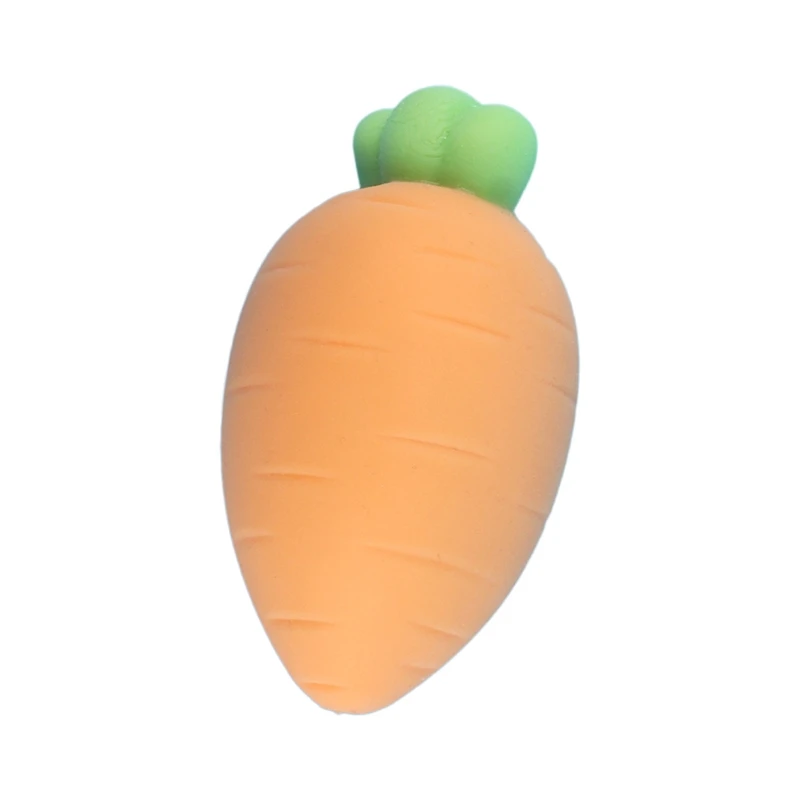 Simulation Carrot Squeeze Fidget Sensory TPR Ball Interactive Dollhouse Accs Pinch Toy Soft Decompression Desktop Decor | Игрушки и