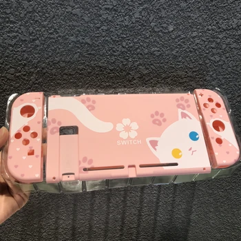 

Protective Case Shell For Nintend Switch Shells Case PC Housing Shell Sakura Pink Case For Nintend Switch Joy Con Shell
