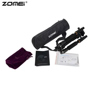 

Zomei Canon Camera Camera Tripod Monopod with 360 Degree Ball Head Lightweight Aluminum Professional Portable Travel Q666 1530