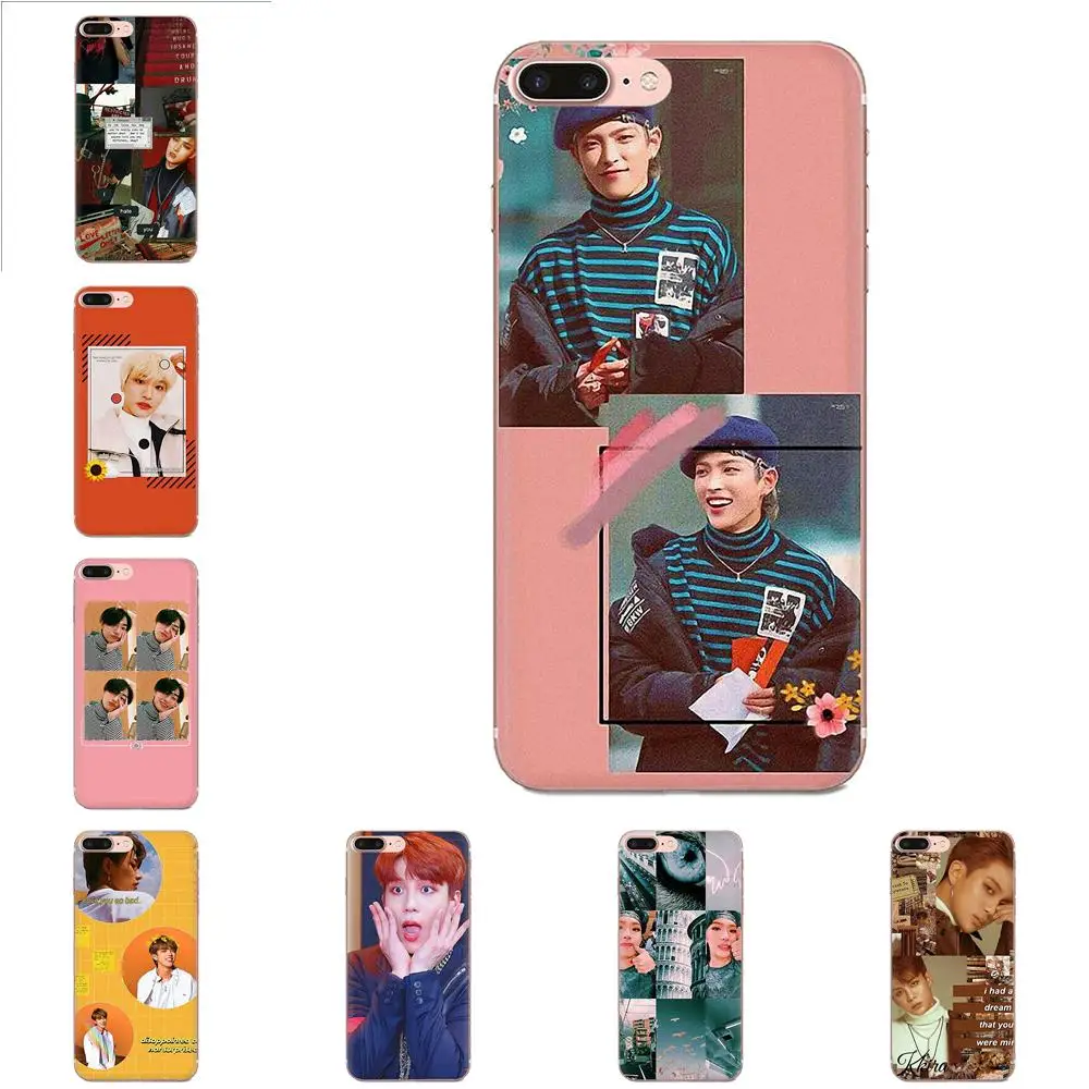 

For Huawei Honor 4C 5A 5C 5X 6 6A 6X 7 7A 7C 7X 8 8C 8S 9 10 10i 20 20i Lite Pro TPU Covers Capa Ateez Hongjoong