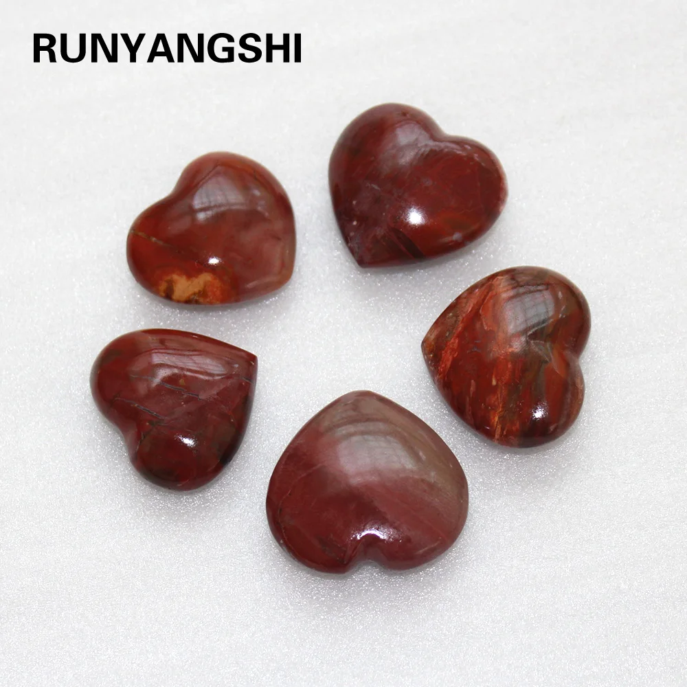 

Natural Crystal stone Wood Fossil Loving Shape Healthy energy fossil quartz Handlebars