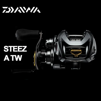 

DAIWA STEEZ A TW 1016H 1016HL 1016SH 1016SHL Air Brake System 6.3:1 7.1:1 Gear Ratio Saltwater Fishing Baitcasting Reel