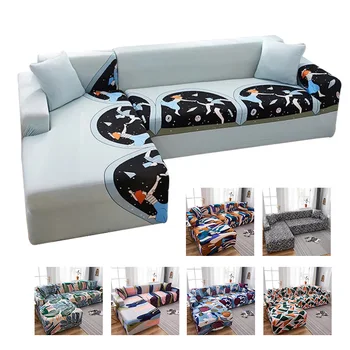 

Universal Sofa Cover Elastic Covers for Corner Sofa Covers for Upholstered Furniture European Style Sofa 1/2/3/4 Sectional Sofa
