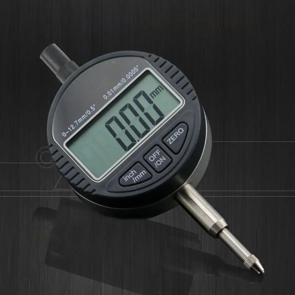 Beste Hoge Precisie Elektronische Digitale Meetklok 0.01 Mm Indicator 0 12.7 Digitale Display Percentage