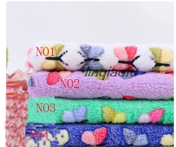 

Double-sided offset butterfly coral fleece Home textile floor mat fabric Clothing fabric