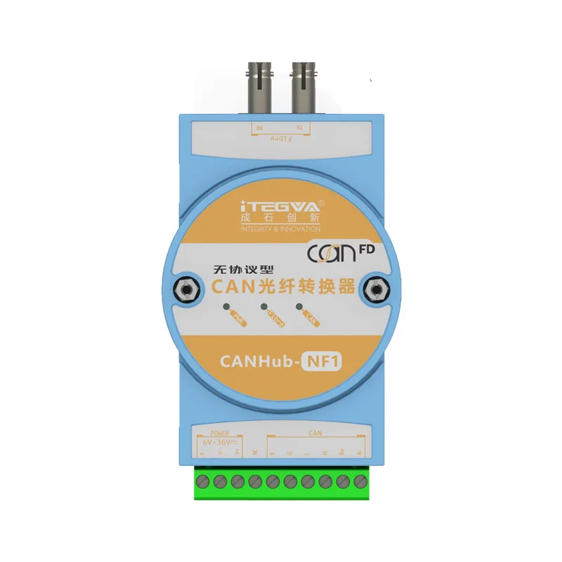 

CAN Fiber Converter CANHub-NF1 CAN to Fiber CAN Fiber Repeater CANFD