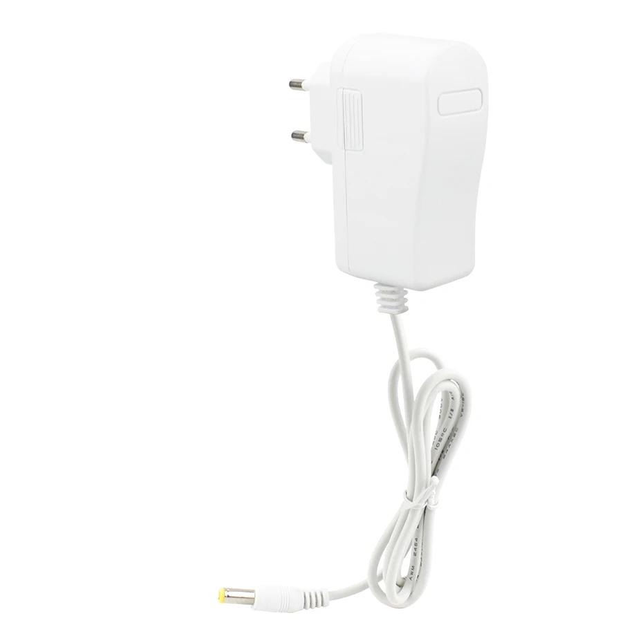 Белый Питание адаптер US/EU Стандартный AC100-240V 2A 50/60Hz Светодиодные ленты трансформаторы светодиодный преобразователь освещения Зарядное устройство адаптер