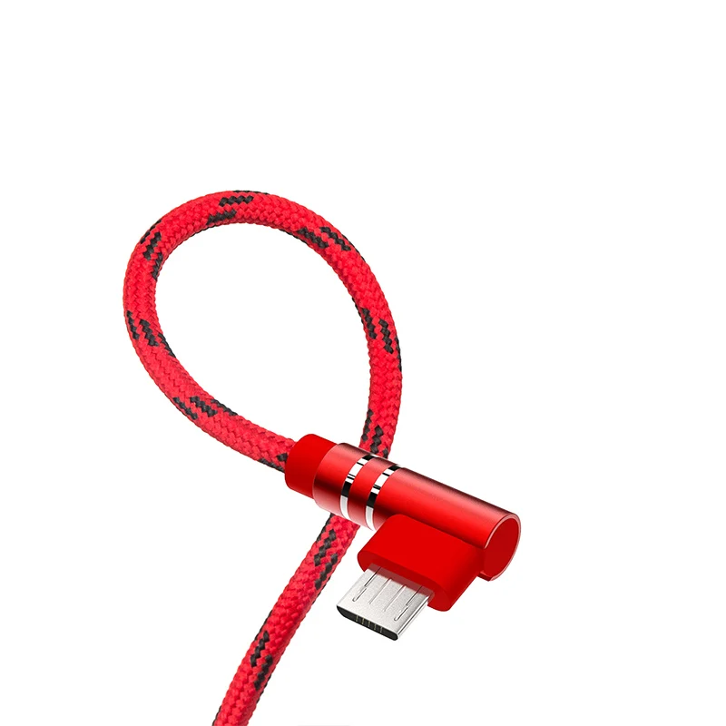 1 м 90 градусов линия передачи данных Micro USB быстрая зарядная Кабельная линия для Apple Android мобильный телефон зарядное устройство для iPhone Xiaomi samsung