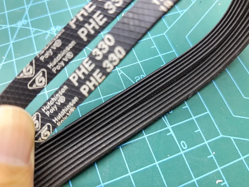 Cinto com Nervuras para Máquina Lavar Esteira Phe330