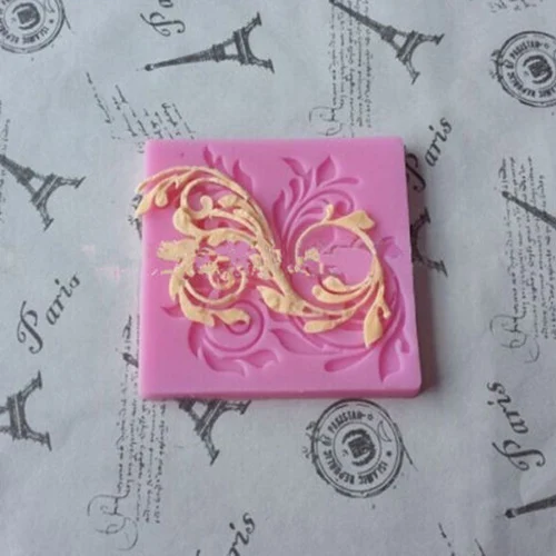 Силиконовый Fondant(сахарная) кружевная форма, форма для печенья декорирование выпечки инструменты Конфеты "сделай сам"