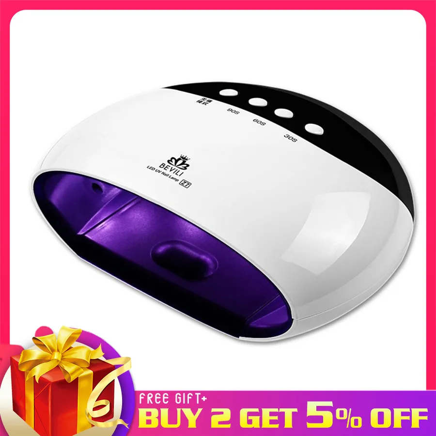 

UV LED Lamp for Nails Dryer Manicure Sun Ultraviolet Ice Lamp Lacquer Gel Lamp All for Nails Polish Light Art Tool 45W