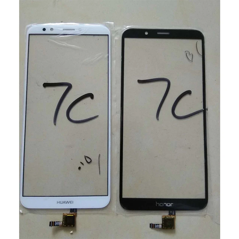 Для huawei Honor 7C 7A 7X сенсорный экран стеклянная панель дигитайзер сенсор Сенсорная панель передняя стеклянная панель запасные части