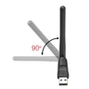 Kebidu 150M USB 2.0 WiFi carte réseau sans fil 802.11 b/g/n LAN adaptateur avec antenne rotative jeu de puces ► Photo 2/6