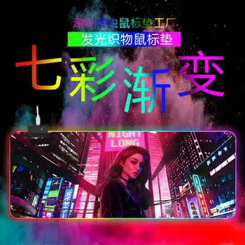 

chao liu jie tou Douyin Celebrity Style Shining Pad a Mouse Pad Advertisement Cafe Game Factory a Large Amount Currently Availab
