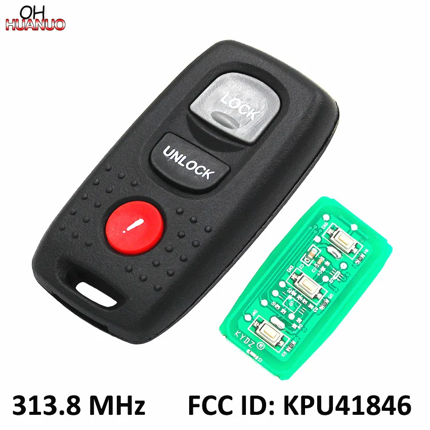 New 2+1/3 Buttons Remote Key Fob for Mazda 3 6 313.8MHZ FCC ID KPU41846 Model 41846 | Автомобили и мотоциклы