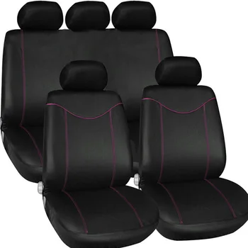 

9pcs Set Car Seat Cover Cloth Art Protect Cushion Autos Protector Universal For Kalina Grantar For Kia Lada Priora For Renault