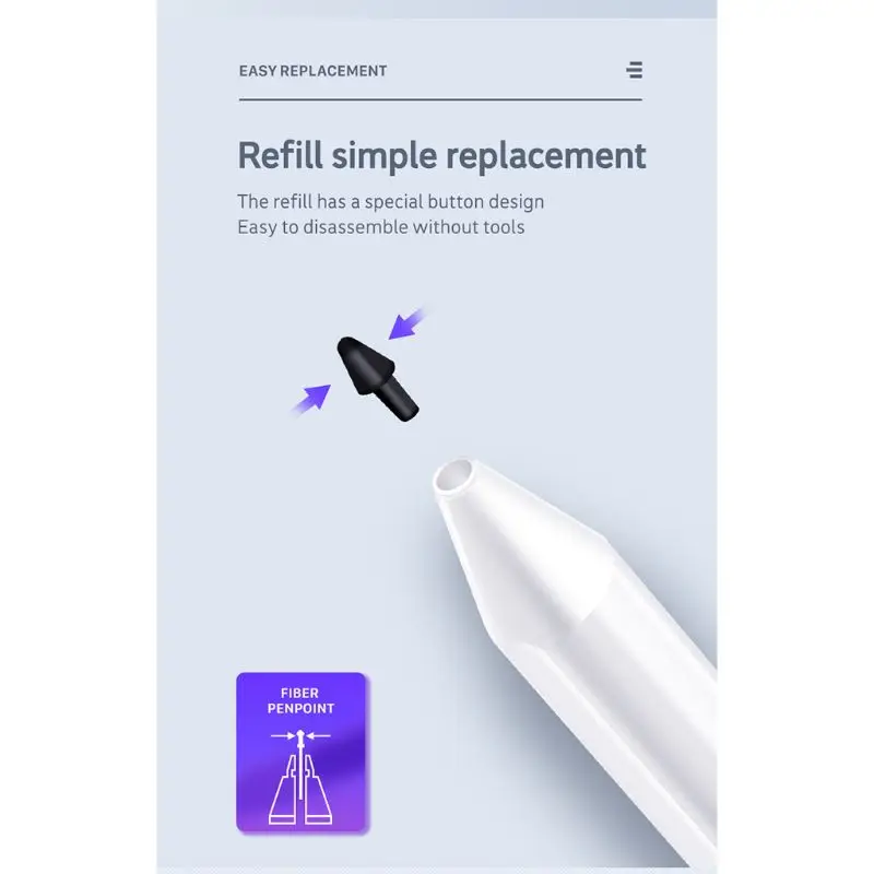 Емкостный стилус для сенсорного экрана, стилус для iPad Air Pro Pencil